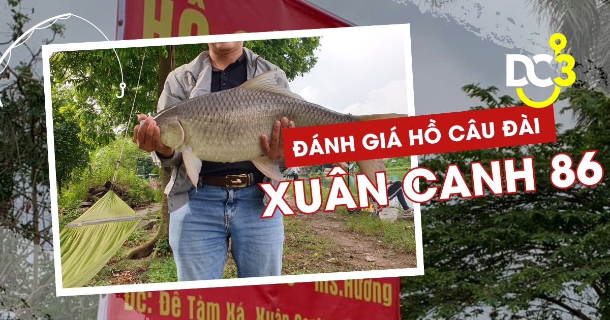 Đánh giá hồ câu dịch vụ Xuân Canh