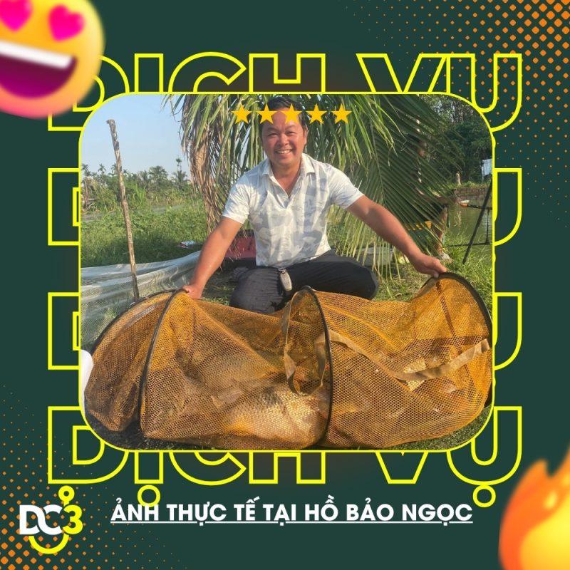Dịch vụ tiện ích hồ câu Bảo Ngọc