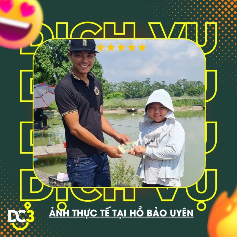 Dịch vụ tiện ích hồ câu Bảo Uyên
