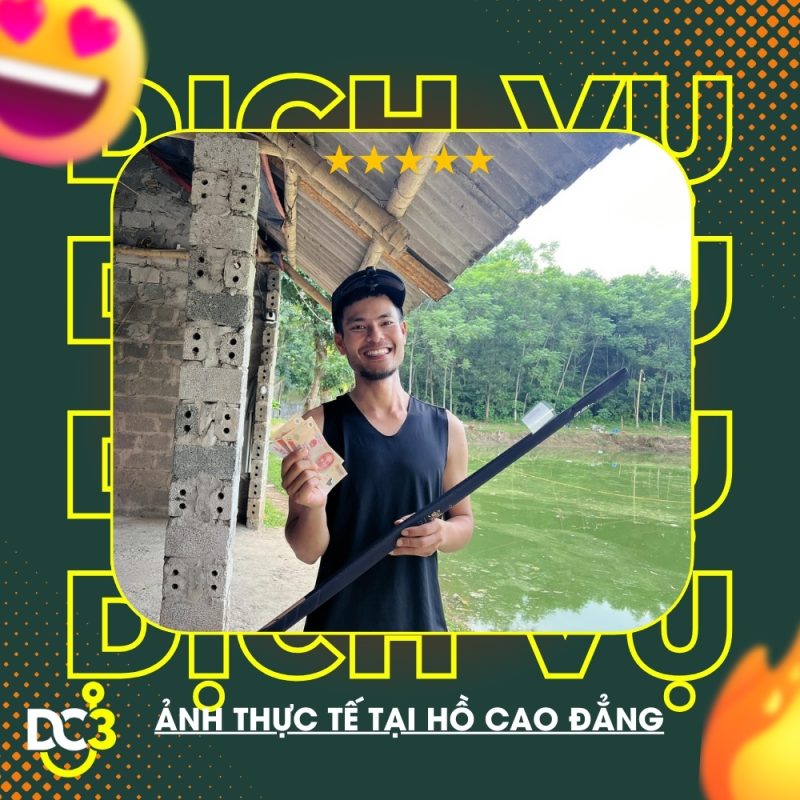 Dịch vụ tiện ích hồ câu Cao Đẳng