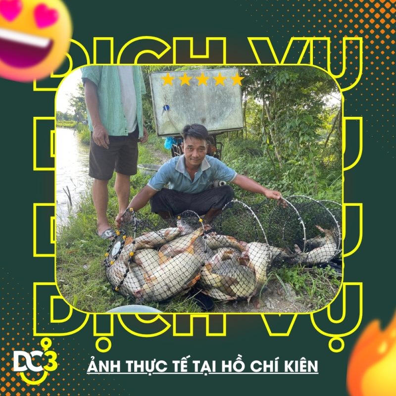 Dịch vụ tiện ích tại hồ câu Chí Kiên