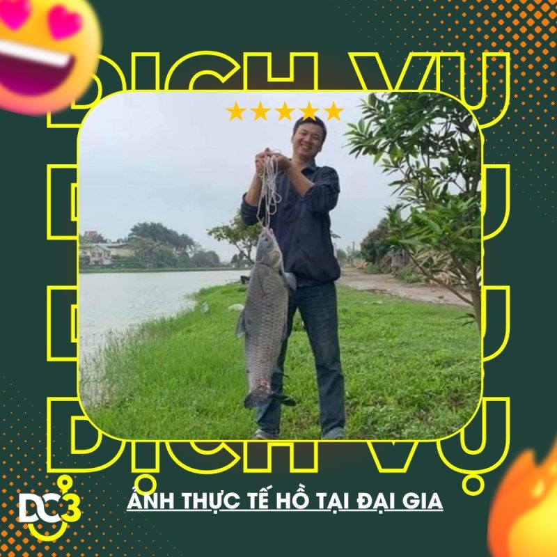 Dịch vụ tiện ích hồ câu Đại Gia