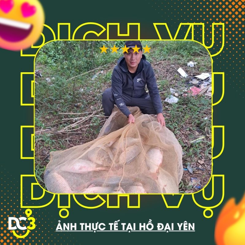 Dịch vụ tiện ích hồ câu Đại Yên