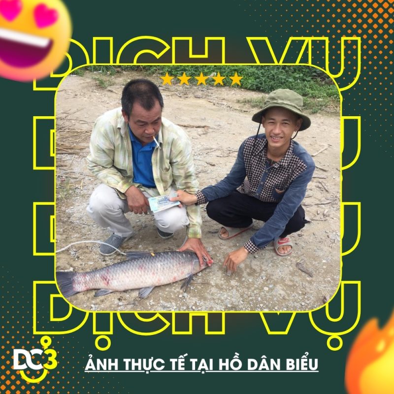 Dịch vụ tiện ích hồ câu Dân Biểu