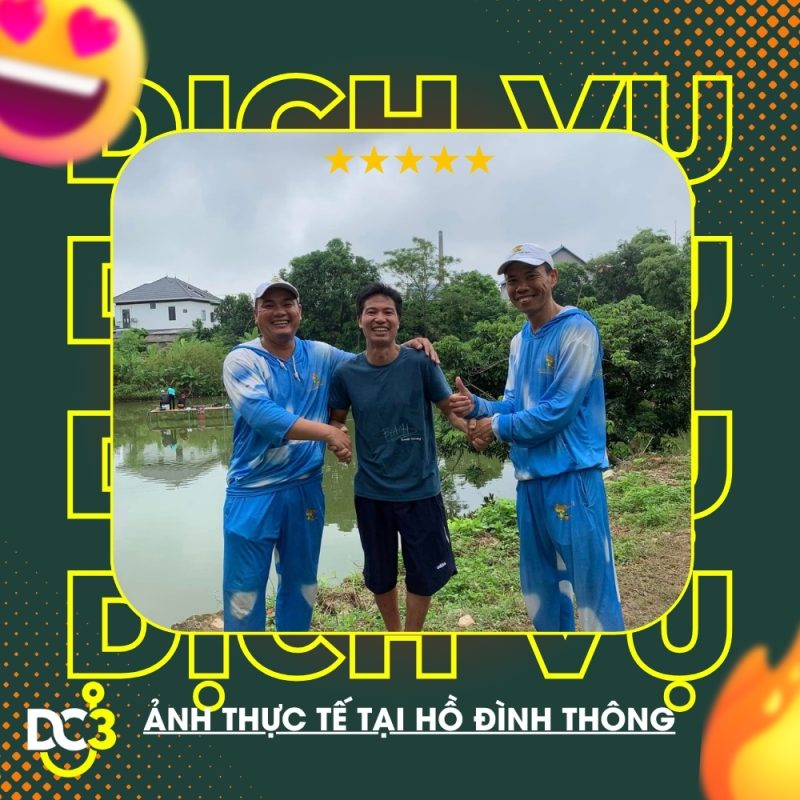 Dịch vụ tiện ích hồ câu Đình Thông