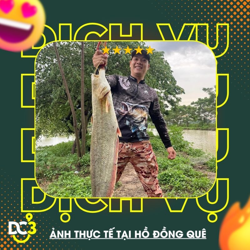 Dịch vụ tiện ích hồ câu Đồng Quê