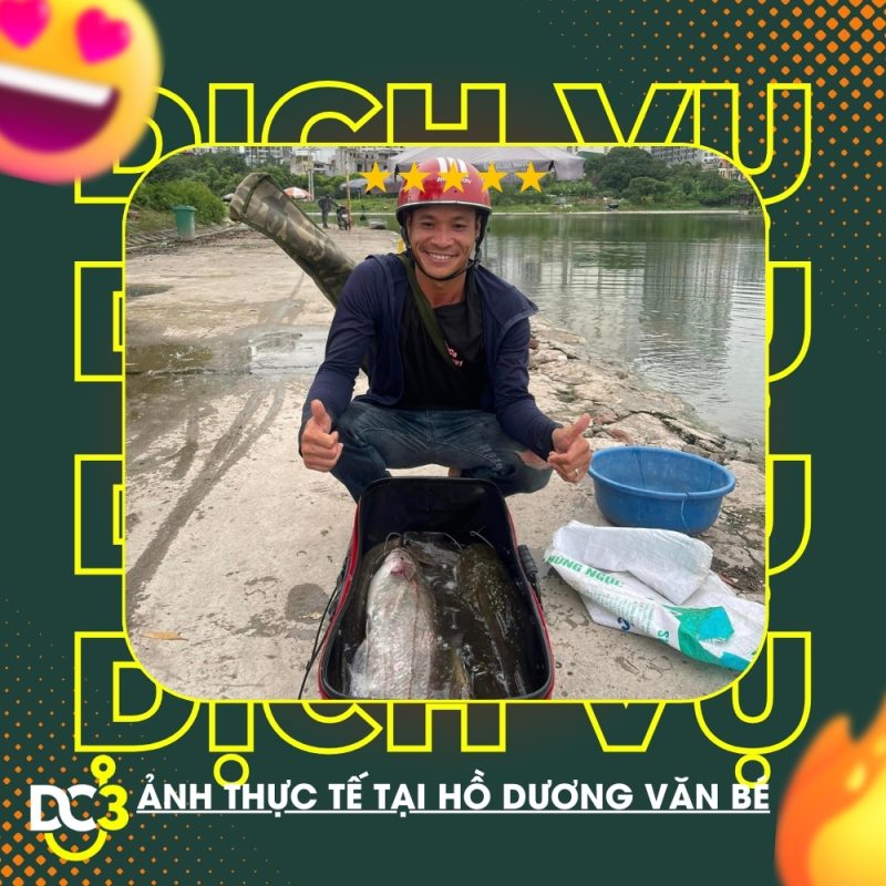 Dịch vụ tiện ích hồ câu Dương Văn Bé