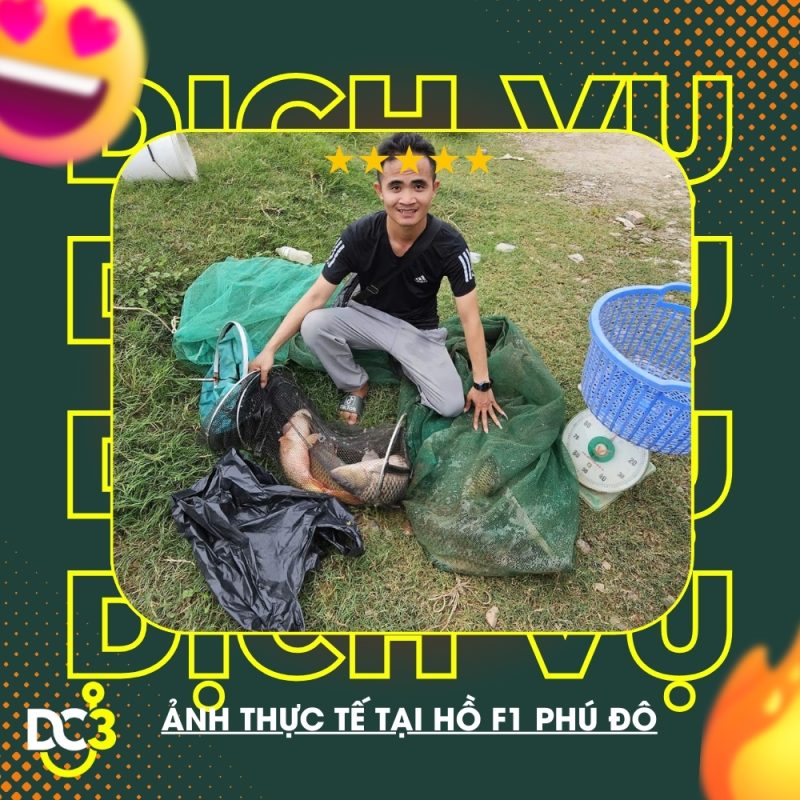 Dịch vụ tiện ích hồ câu F1 Phú Đô