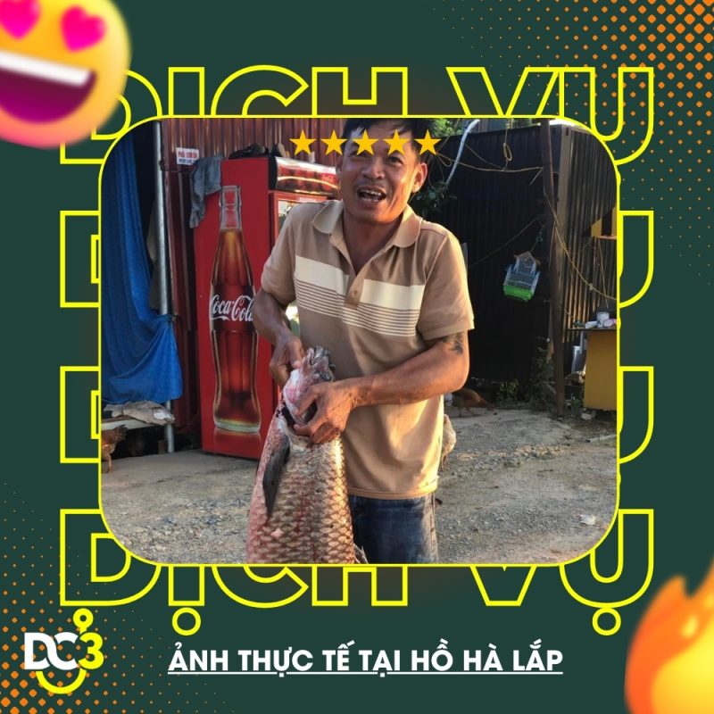Dịch vụ tiện ích hồ câu Hà Lắp