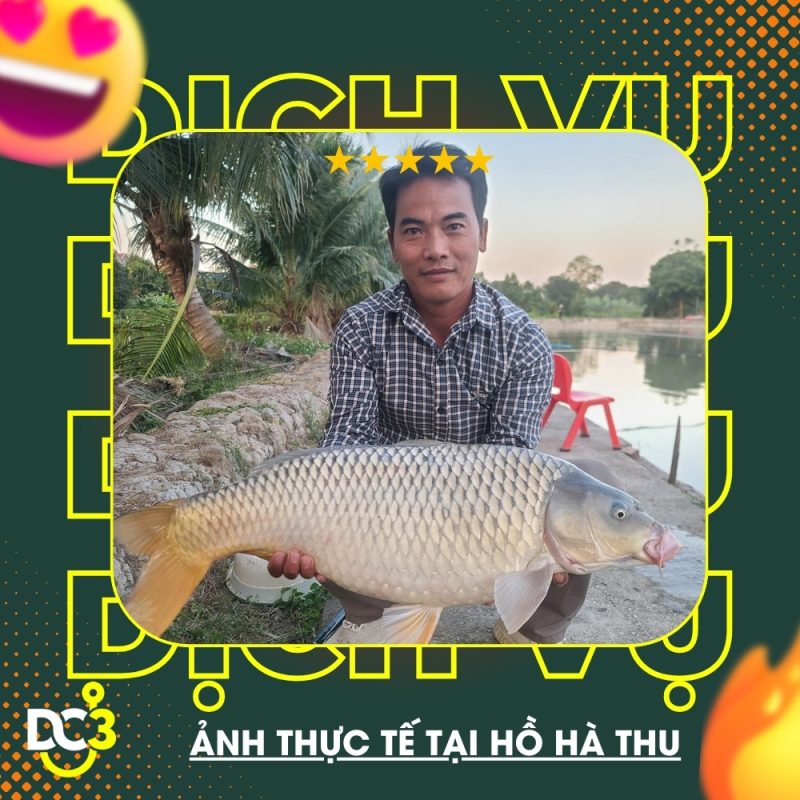 Dịch vụ tiện ích hồ câu Hà Thu