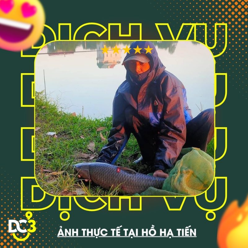 Dịch vụ tiện ích hồ câu Hạ Tiến