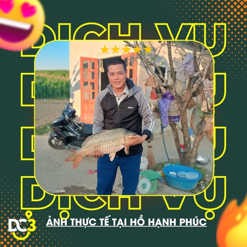 Dịch vụ tiện ích hồ câu Hạnh Phúc