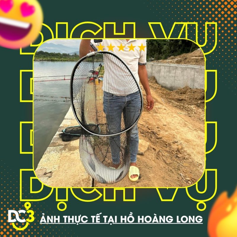 Dịch vụ tiện ích hồ câu Hoàng Long