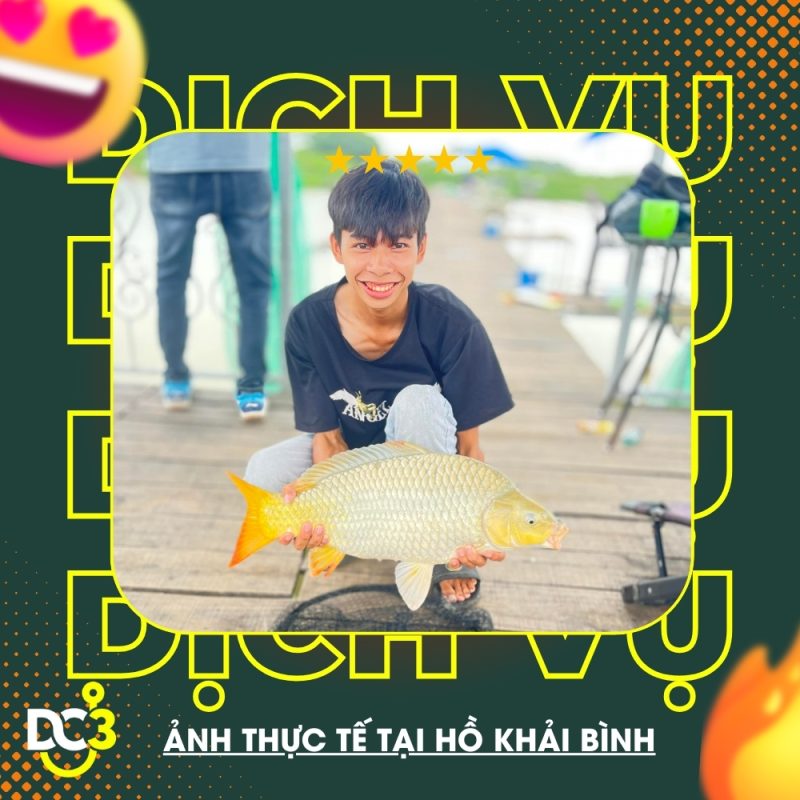 Dịch vụ tiện ích hồ câu Khải Bình