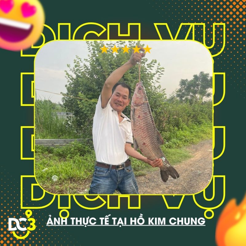 Dịch vụ tiện ích hồ câu Kim Chung
