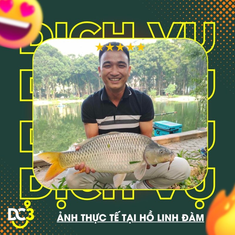 Dịch vụ tiện ích tại hồ câu Linh Đàm