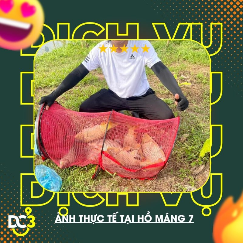 Dịch vụ tiện ích hồ câu máng 7