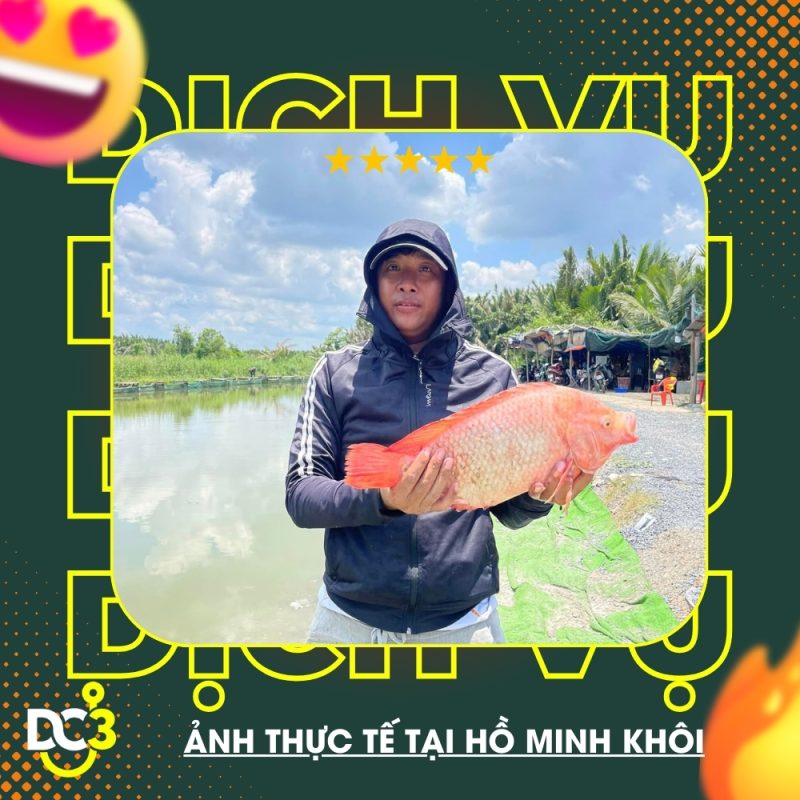 Dịch vụ tiện ích hồ câu Minh Khôi