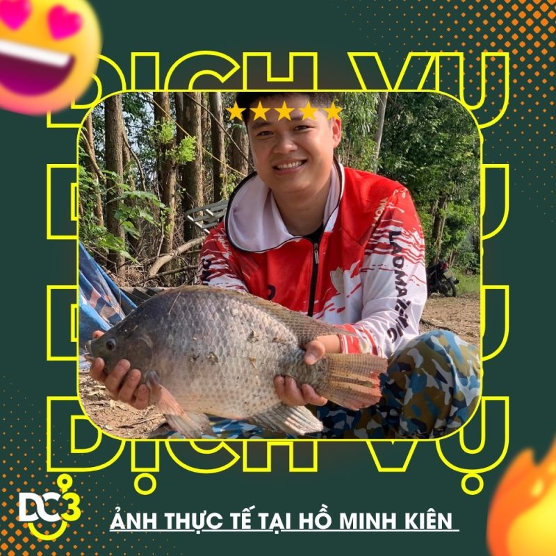Dịch vụ tiện tích hồ câu Minh Kiên