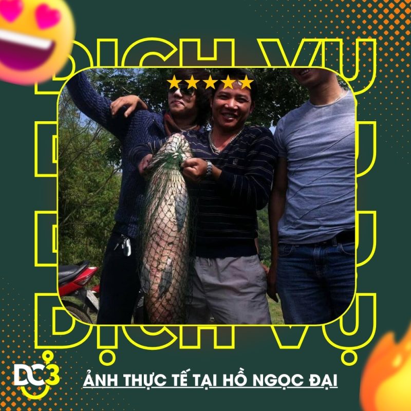 Dịch vụ tiện ích hồ câu Ngọc Đại