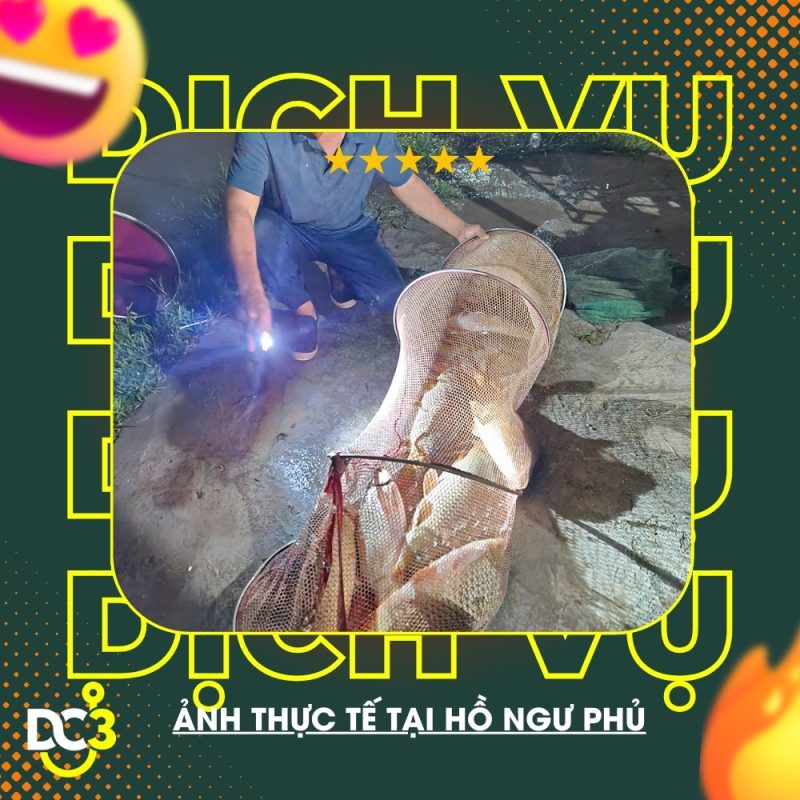Dịch vụ tiện ích hồ câu Ngư Phủ