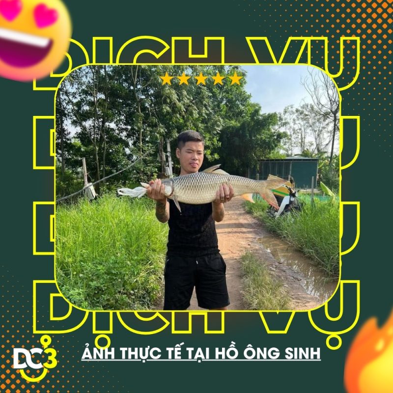 Dịch vụ tiện ích hồ câu Ông Sinh