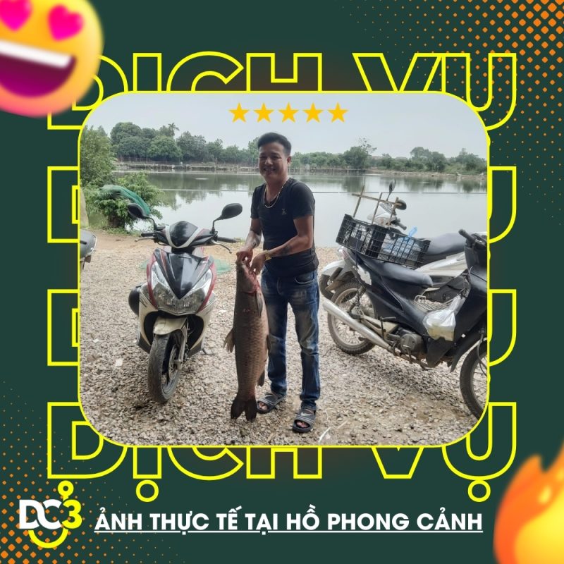 Dịch vụ tiện ích hồ câu Phong Cảnh