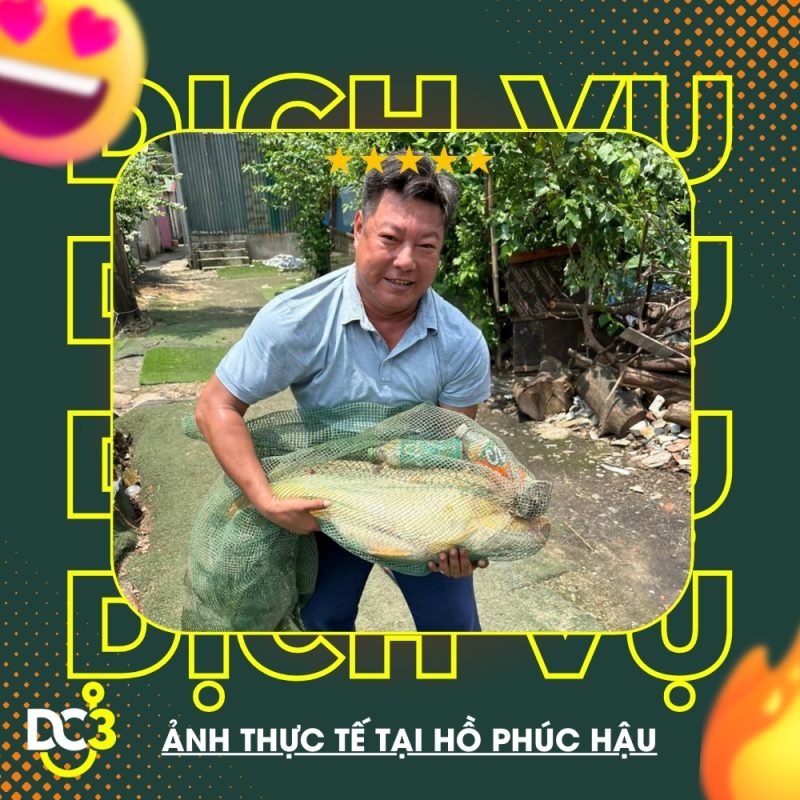 Dịch vụ tiện ích hồ câu Phúc Hậu