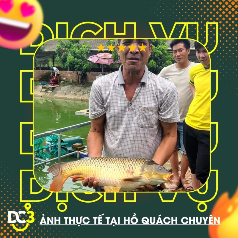 Dịch vụ tiện ích hồ câu Quách Chuyên