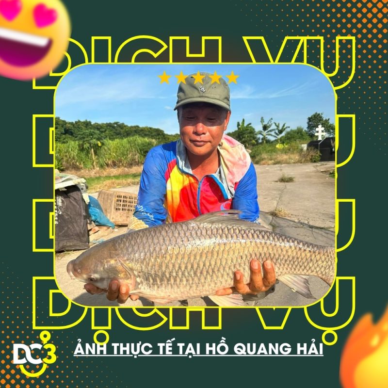 Dịch vụ tiện ích hồ câu Quang Hải