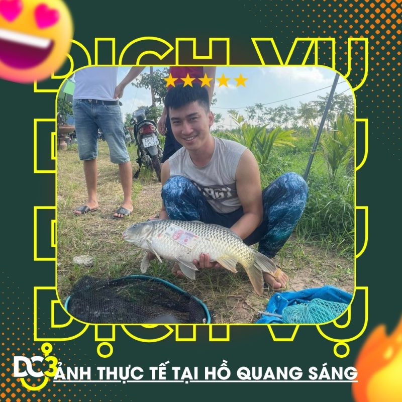 Dịch vụ tiện ích hồ câu Quang Sáng