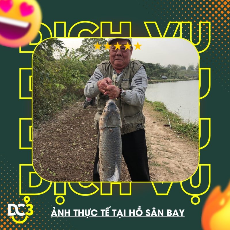 Dịch vụ tiện ích hồ câu Sân Bay