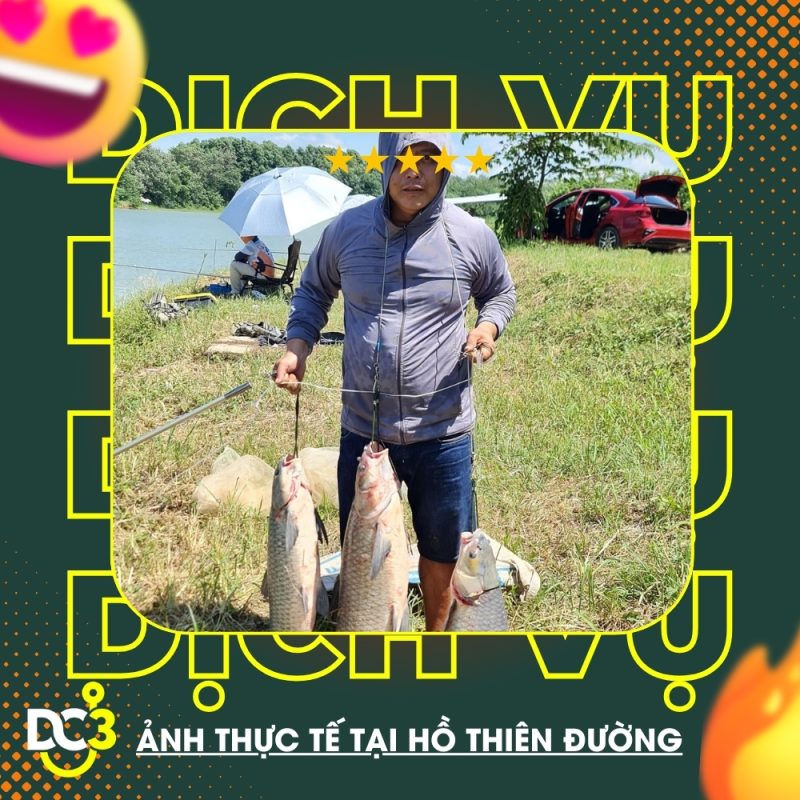 Dịch vụ tiện ích hồ câu Thiên Đường