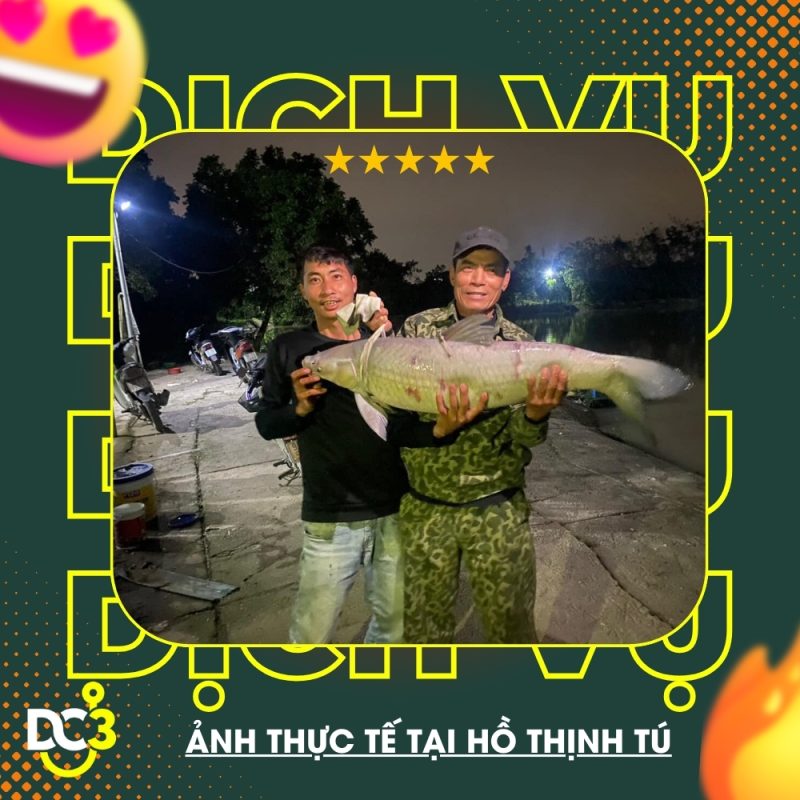 Dịch vụ tiện ích hồ câu Thịnh Tú