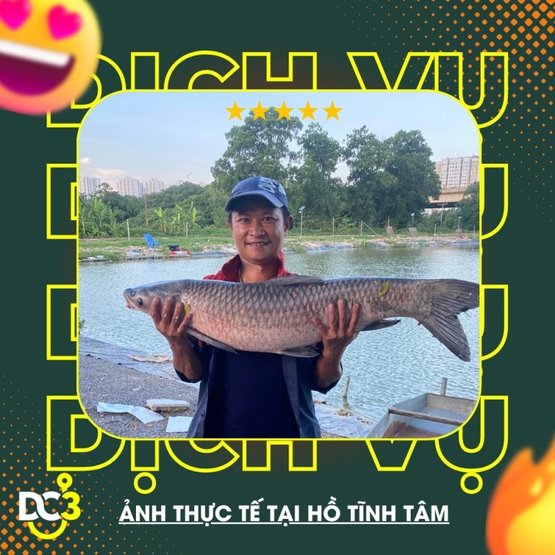 Dịch vụ tiện ích hồ câu Tĩnh Tâm 