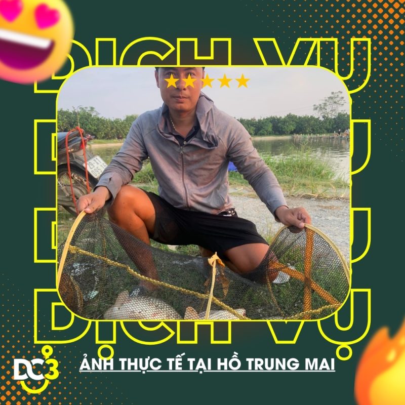 Dịch vụ tiện ích hồ câu Trung Mai