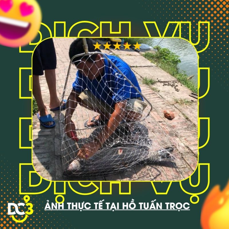 Dịch vụ tiện ích hồ câu Tuấn Trọc