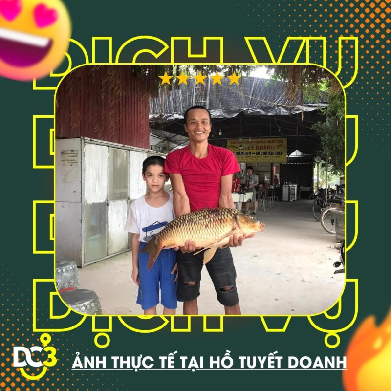 Dịch vụ tiện ích hồ câu Tuyết Doanh