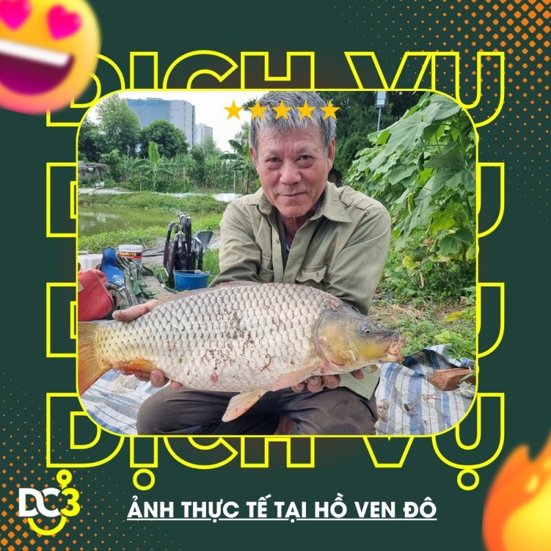 Dịch vụ tiện ích hồ câu Ven Đô