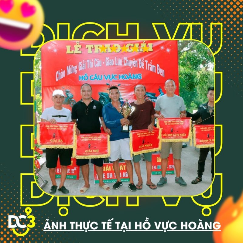 Dịch vụ tiện ích hồ câu Vực Hoàng