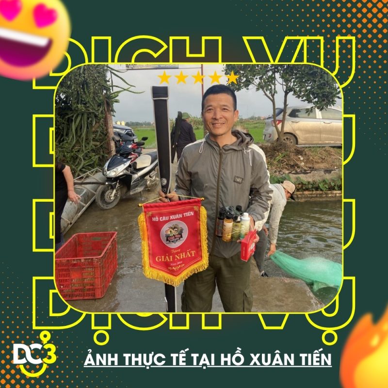 Dịch vụ tiện ích hồ câu Xuân Tiến