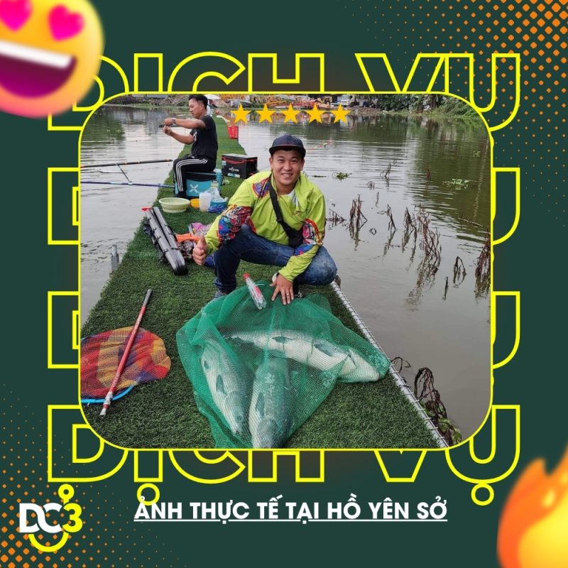 Dịch vụ tiện ích hồ câu Yên Sở