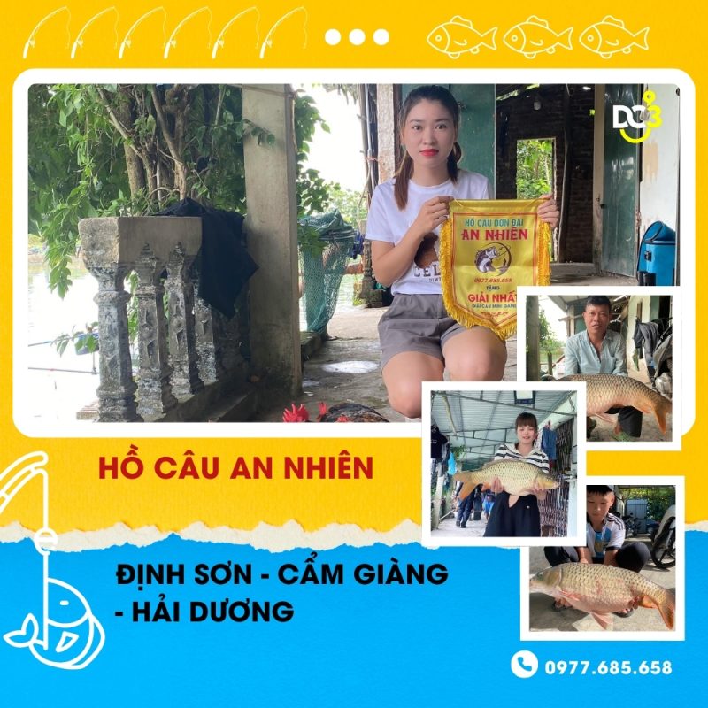 Giới thiệu hồ câu An Nhiên