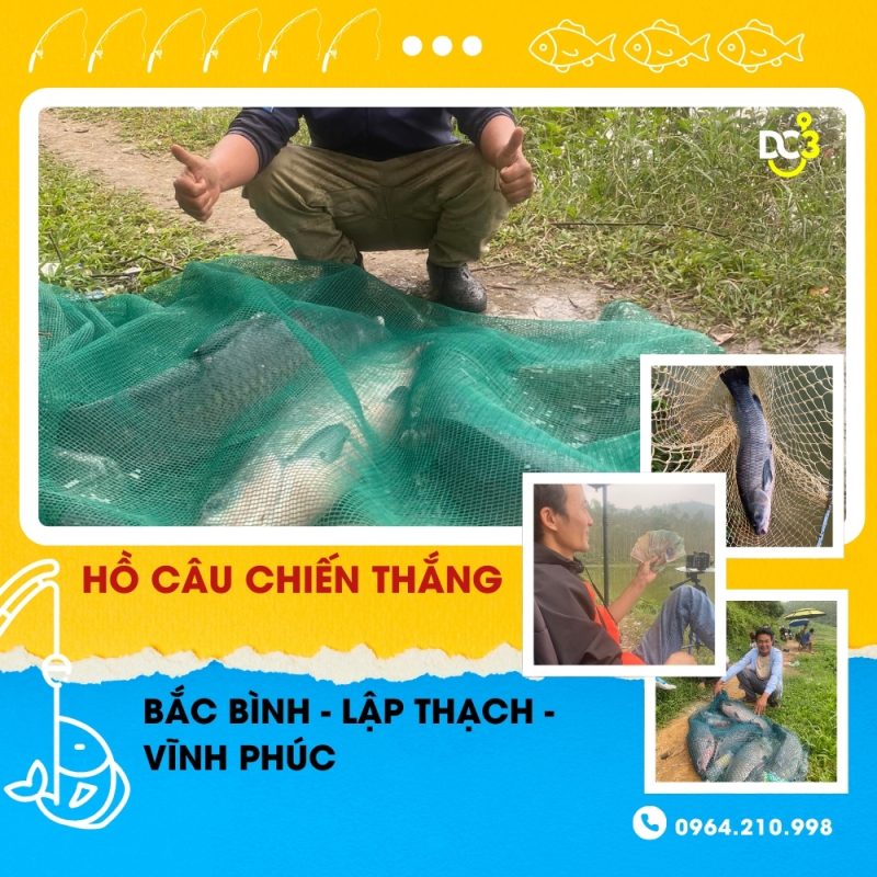 Giới thiệu hồ câu Chiến Thắng