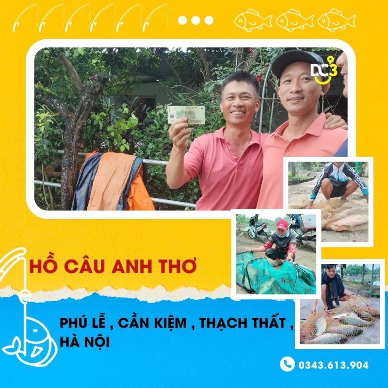 Giới thiệu hồ câu dịch vụ Anh Thơ