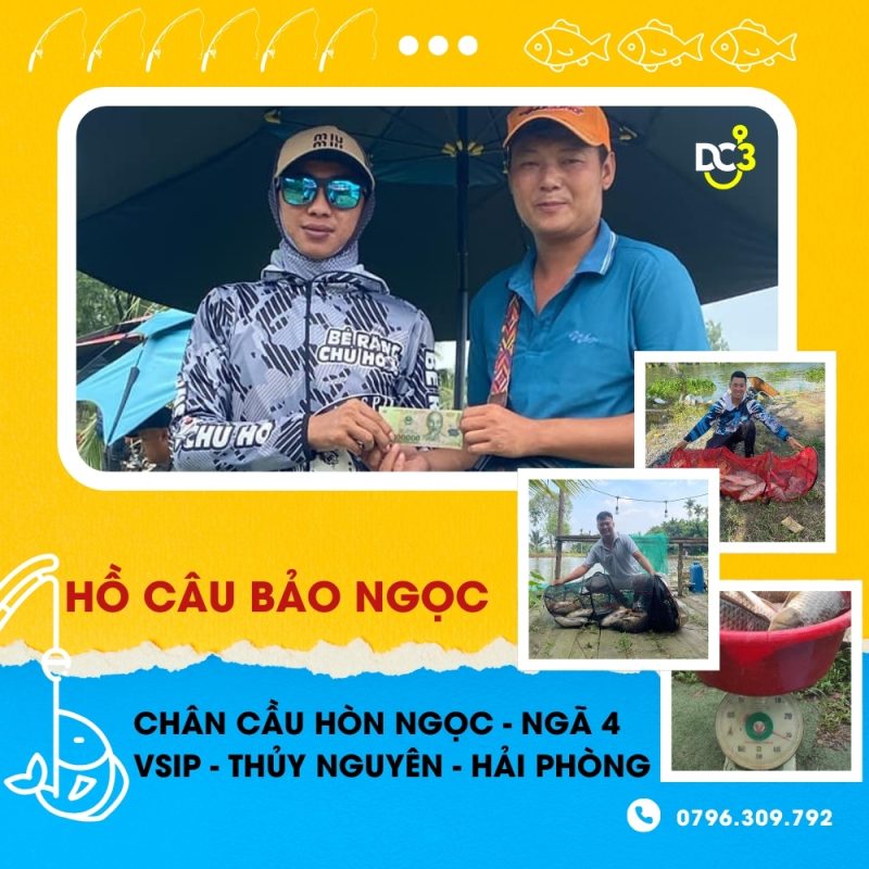 Giới thiệu hồ câu dịch vụ Bảo Ngọc