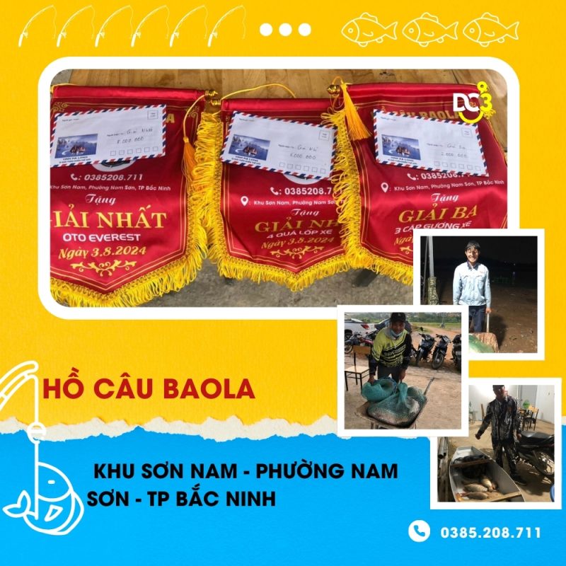 Giới thiệu hồ câu dịch vụ Baola