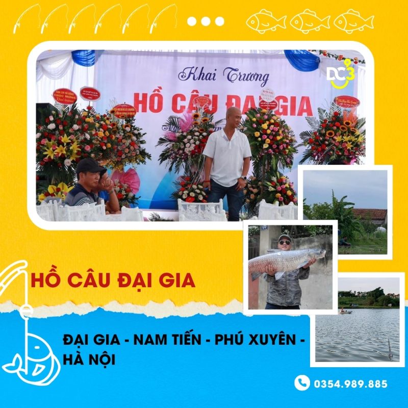 Giới thiệu hồ câu dịch vụ Đại Gia
