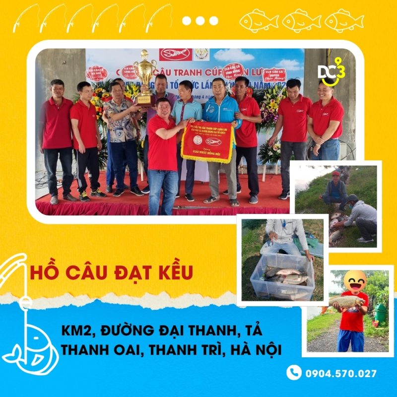 Giới thiệu hồ câu dịch vụ Đạt Kều