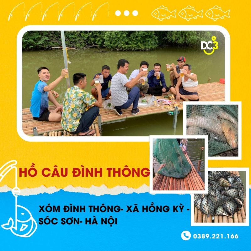 Giới thiệu hồ câu dịch vụ Đình Thông